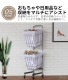 �֥�å� ���ɥ꡼ �饦��� �Х����å� [25L / 2BOX / ���㥹�����դ�] BRID laundry ROUND BASKET DOUBLE with CASTER