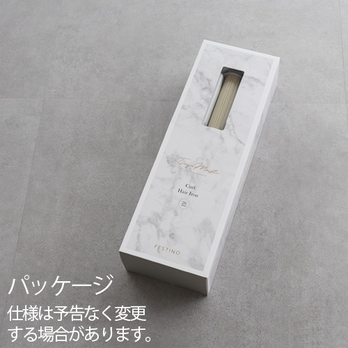 �ե����ƥ��� ������إ��������� FESTINO Curl Hair Iron SMHB