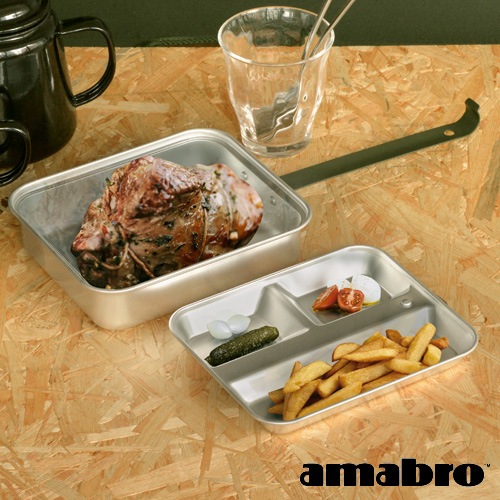 Amabro Mess Kit Pan Square Aluminum アマブロ メスキットパン スクエア キッチン 調理ツール Plywood プライウッド Amabro Mess Kit Pan Square Aluminum アマブロ メスキットパン スクエア キッチン 調理ツール Plywood プライウッド