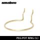 ���ޥ֥� �ڥ����꡼�� �ڥ� �ݥåȥ�� ��PEG POT RING L������/�֥饹�� amabro PEG SERIES HOOK