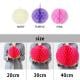 �ڡ��ѡ��ϥ˥��� �ܡ��� PAPER HONEYCOMB BALL 30cm