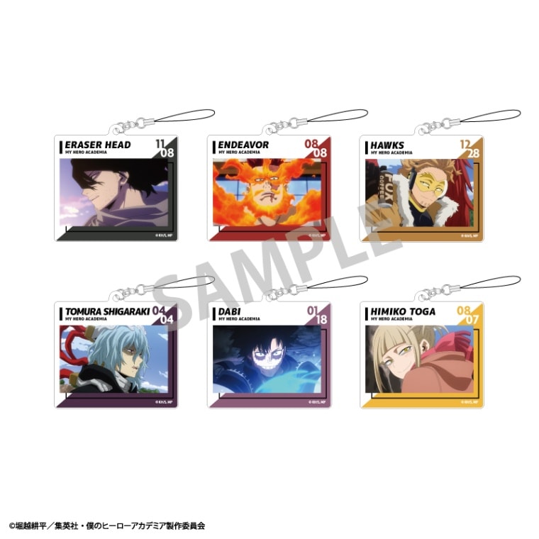 <予約>「僕のヒーローアカデミア」トレーディングアクリルストラップ vol.2 1BOX (CR)