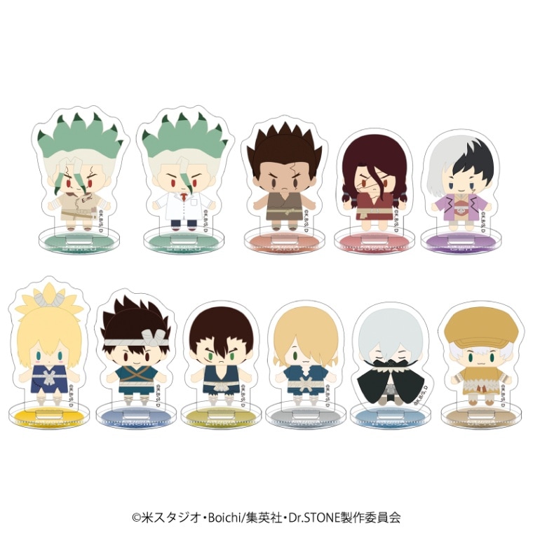 <予約>「Dr.STONE STONE WARS」アクリルスタンド PUPPELAのぷちっとコレクション 1BOX (CR)