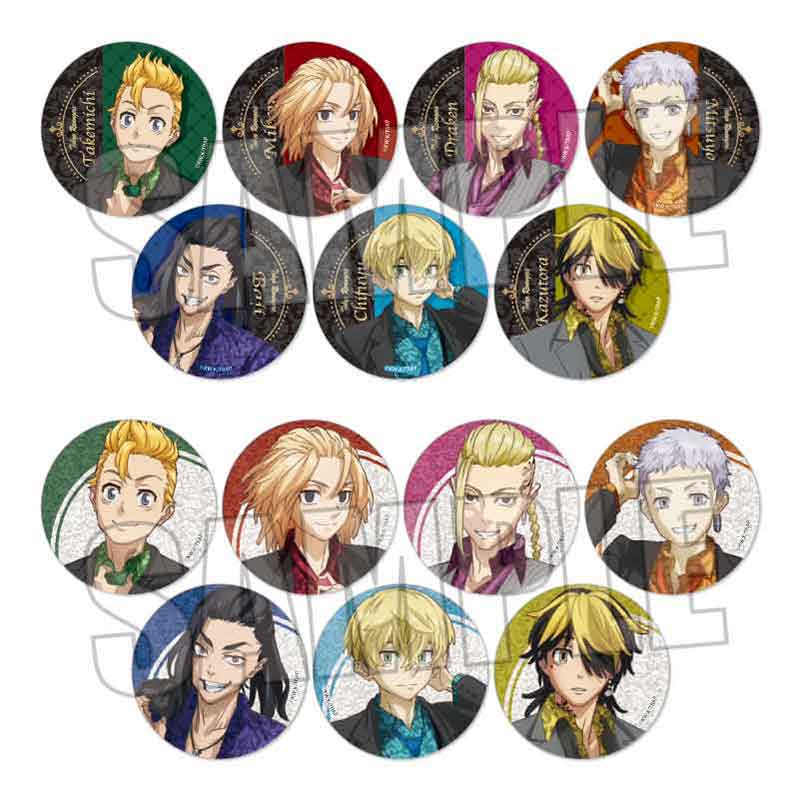 <予約>「東京リベンジャーズ」トレーディング缶バッジ ドレスシャツver. 1BOX (CR)