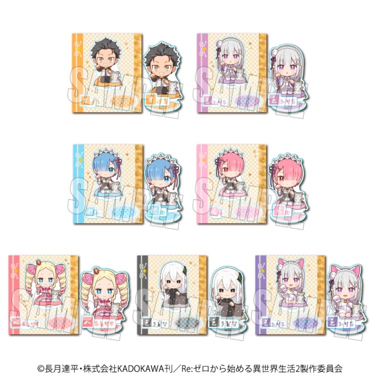 <予約>「Re:ゼロから始める異世界生活」まねきねこ アクリルスタンド (CR)