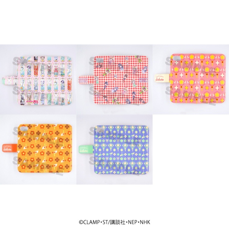 <予約>「カードキャプターさくら クリアカード編」手帳型スマホケース (MW)