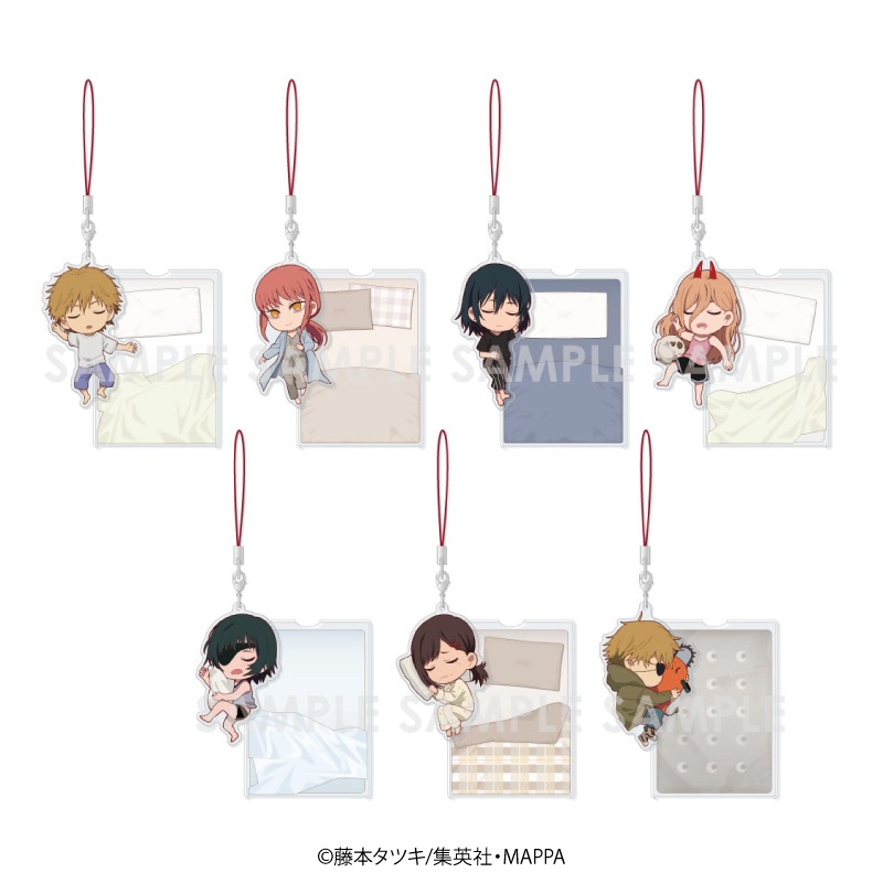 <予約>「チェンソーマン」おやすみアクリルストラップ 1BOX (CR)