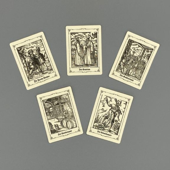 西洋職人づくしシールコンプリートセット「ドイツの人々編」