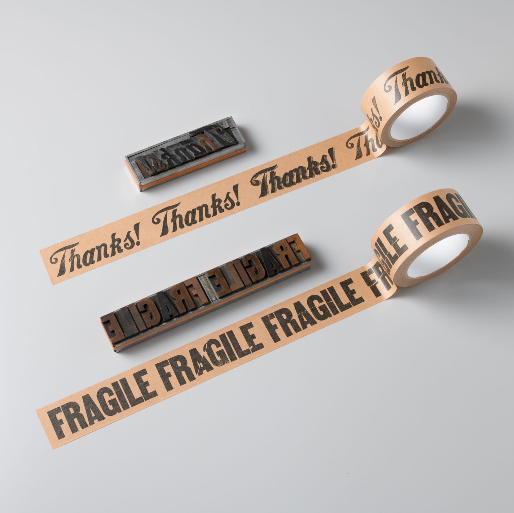 木活字クラフトテープ（ Thanks! / FRAGAIL ）
