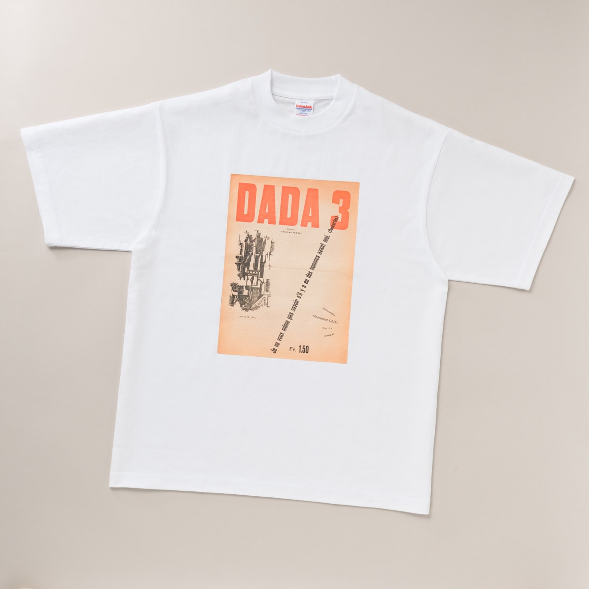 印刷博物館オリジナルTシャツ「DADA 3」