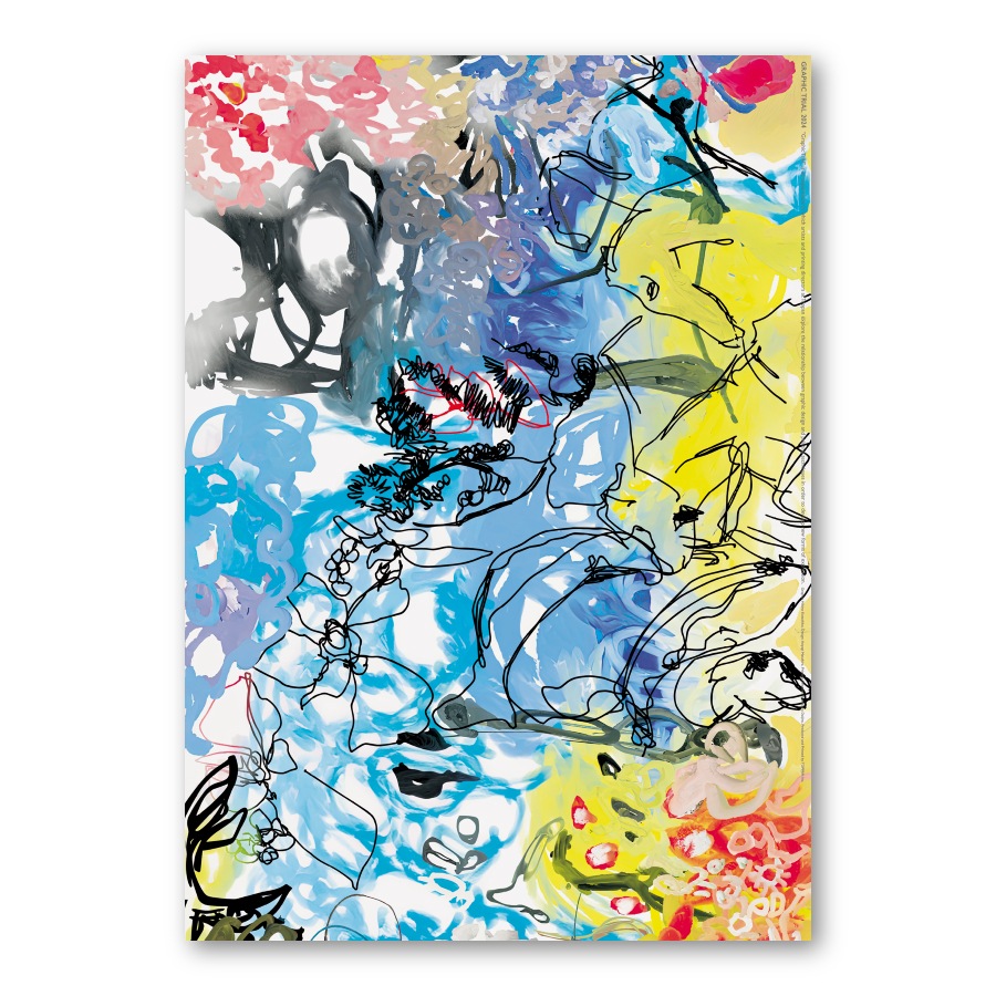 GRAPHIC TRIAL ポスター作品 53 日比野克彦