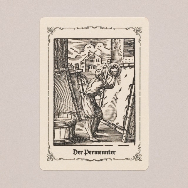 西洋職人づくしシールコンプリートセット「出版印刷職人編」