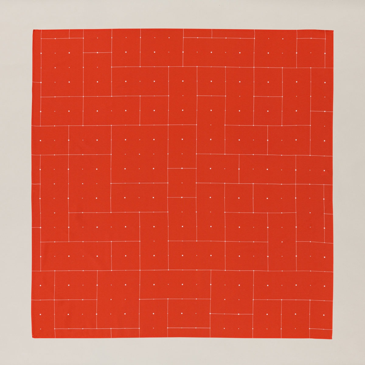 印刷博物館オリジナル　撥水風呂敷ながれ（９６ｃｍ×９６cm）