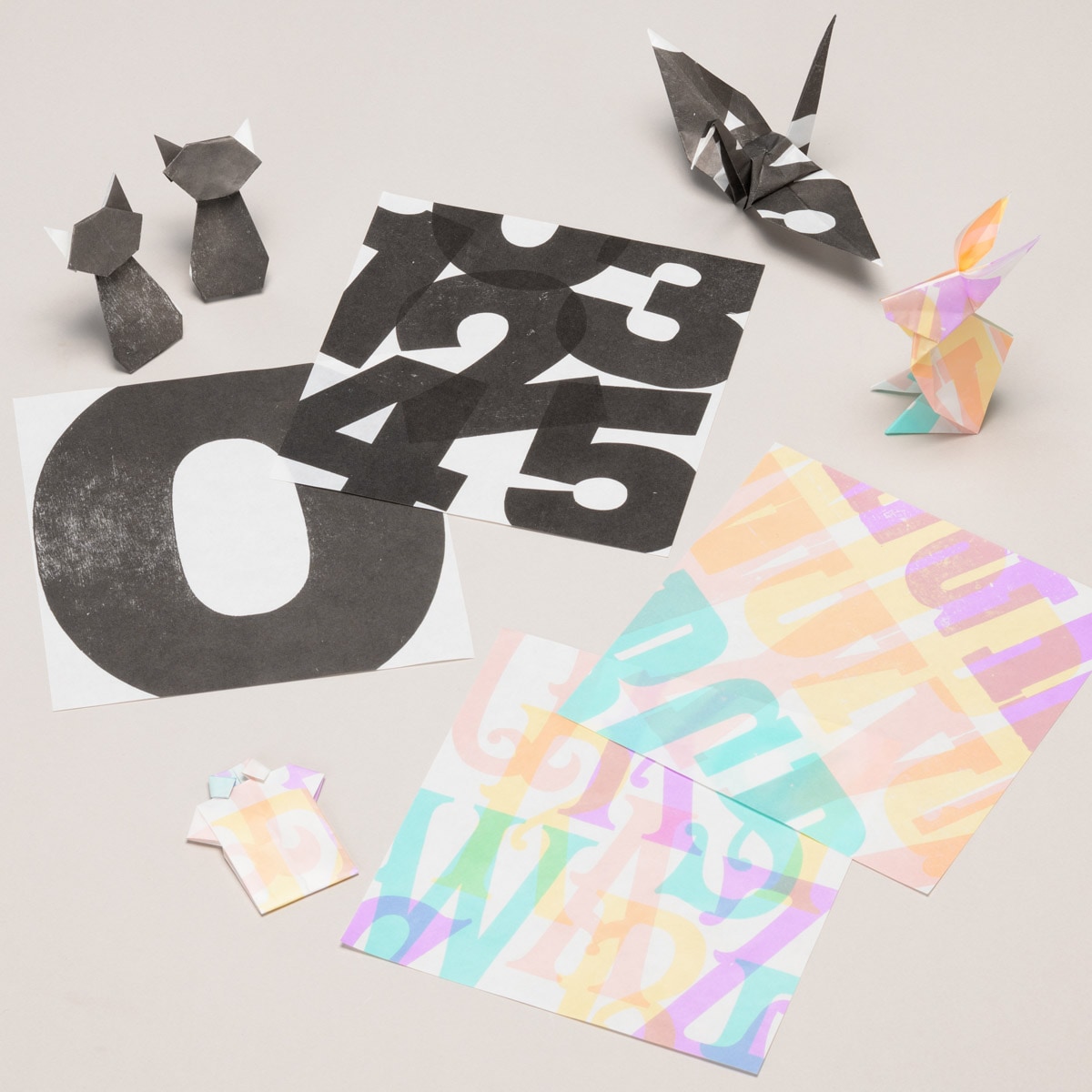 木活字DESIGN PAPER(カラー版)