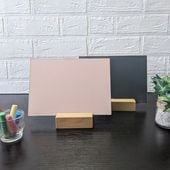 【両面使用】桜色＆グレーチョークボード　ミニ