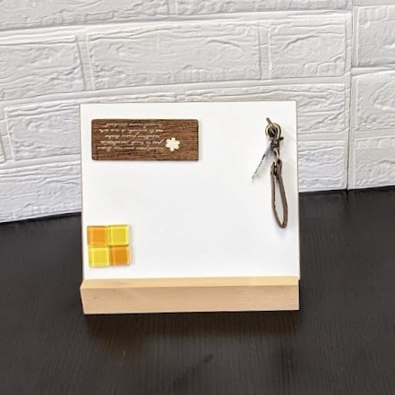 【両面使用】ミントブルーチョークボード＆ホワイトボード