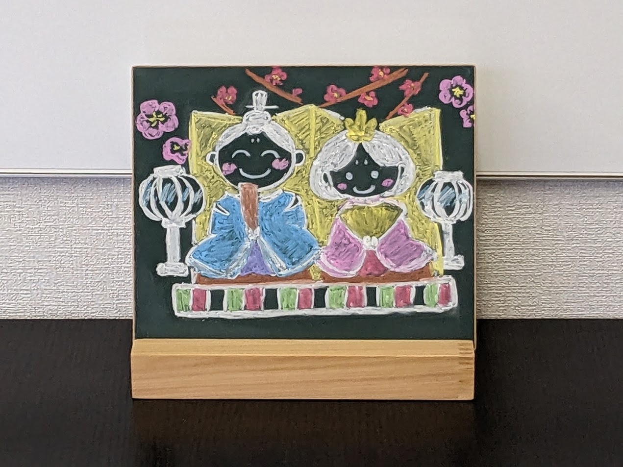 【両面使用】ボルドーチョークボード＆黒板