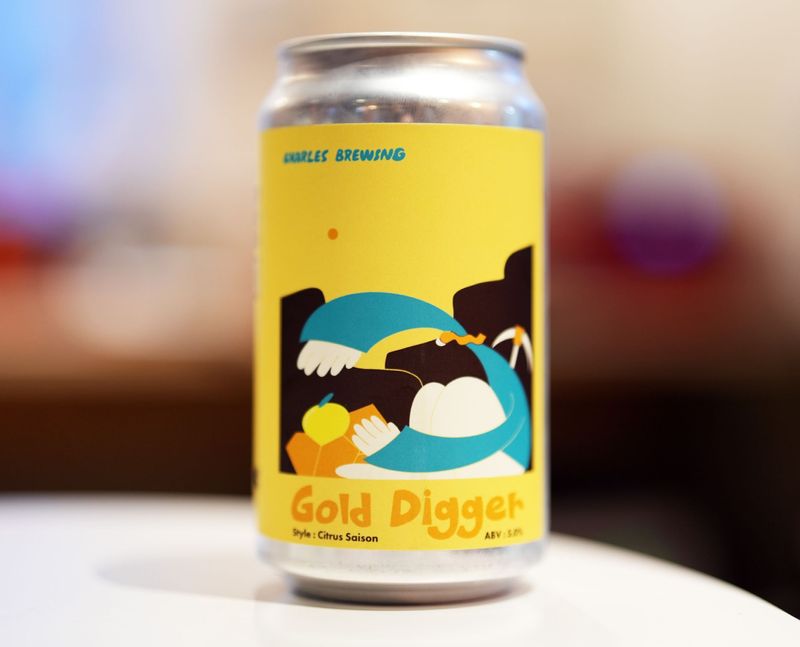 Charles Brewing / Gold Digger ABV:5.0% 370ml  㡼륺 ֥롼󥰡 ǥ  ȯˢ