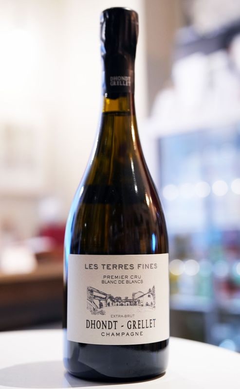 Dhondt Grellet / NV Les Terres Fines Blanc de Blancs Extra Brut  �ɥ�� ����졿�� �ơ��� �ե����� �֥�� �� �֥�� �������ȥ�֥��å�  ˢ(��)