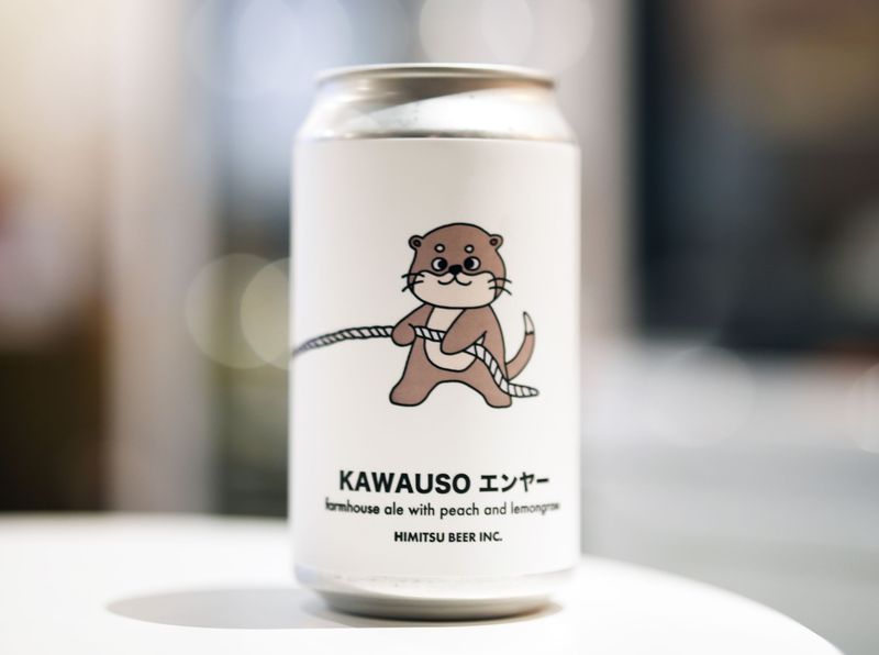 �Ҥߤĥӡ��� / KAWAUSO ����䡼 ABV:5.5% 350ml  �ҥߥĥӡ��롿���復������䡼  ȯˢ��
