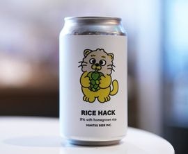 �Ҥߤĥӡ��� / RICE HACK ABV:5% 350ml  �ҥߥĥӡ��롿�饤�� �ϥå�  �ӡ���