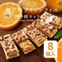瀬戸内ブリュレフィユ 伊予柑キャラメル 8個入