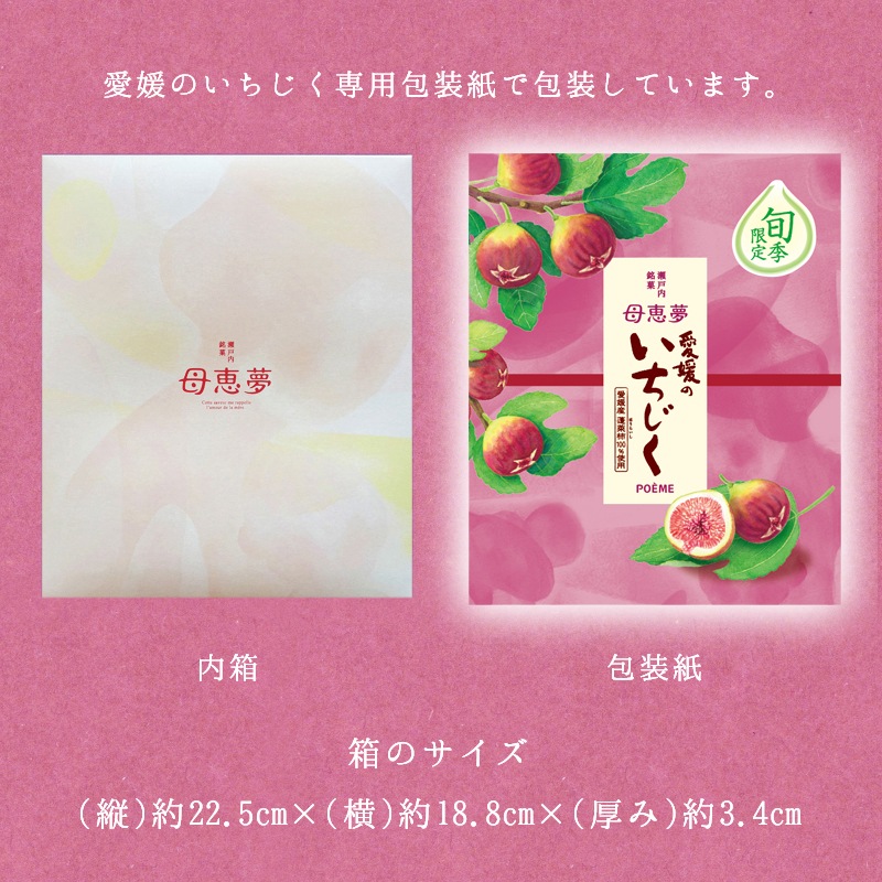 ベビー母恵夢「愛媛のいちじく」 10個入箱