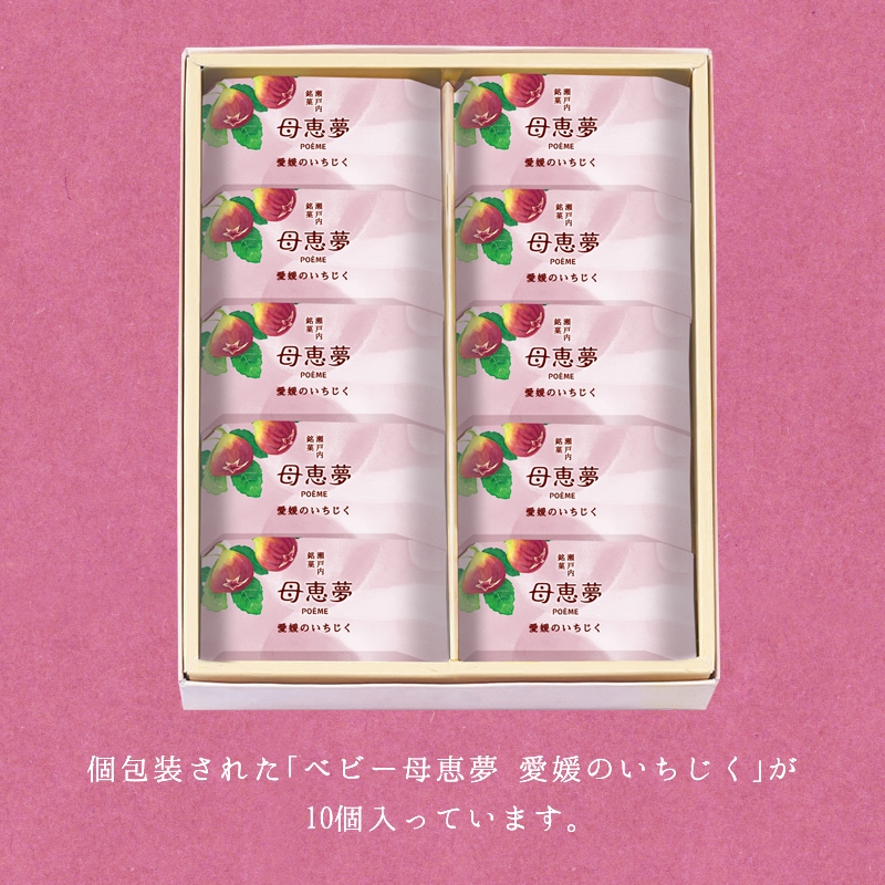 ベビー母恵夢「愛媛のいちじく」 10個入箱