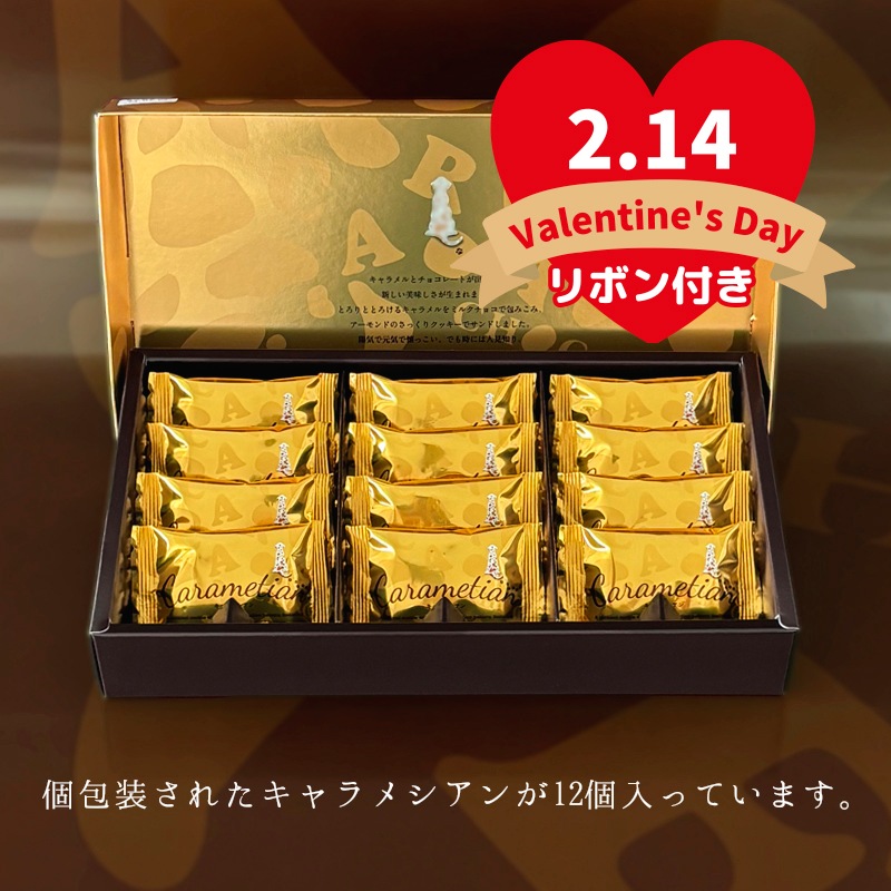 バレンタイン 2026 Carametian（キャラメシアン） 12個入