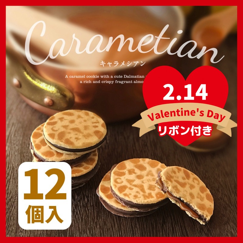 バレンタイン 2026 Carametian（キャラメシアン） 12個入