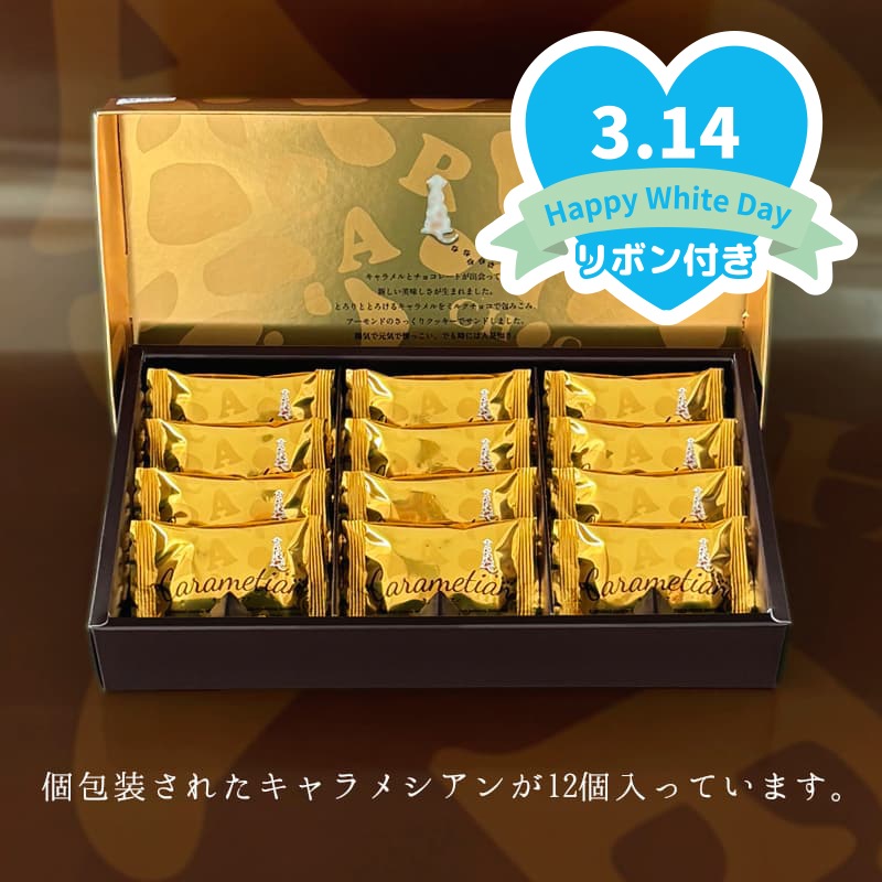ホワイトデー 2026 Carametian（キャラメシアン） 12個入
