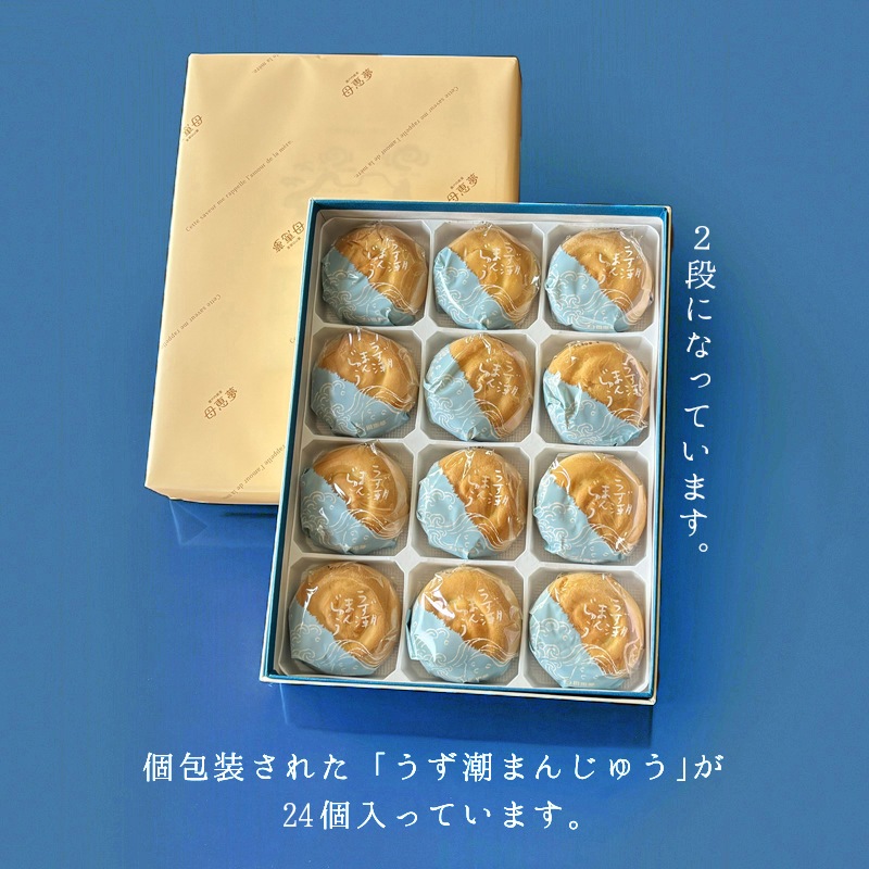 うず潮まんじゅう 24個入箱