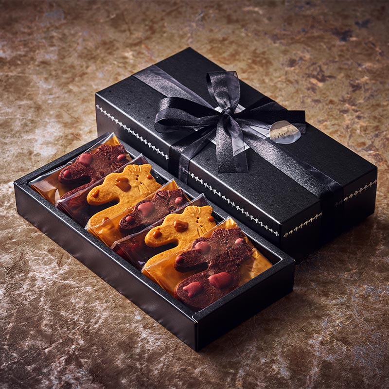 ポワール～poire～様への個別出品です Gift モンシャ＆ノワール ～私のふち猫～｜Baked Sweets｜POIRE