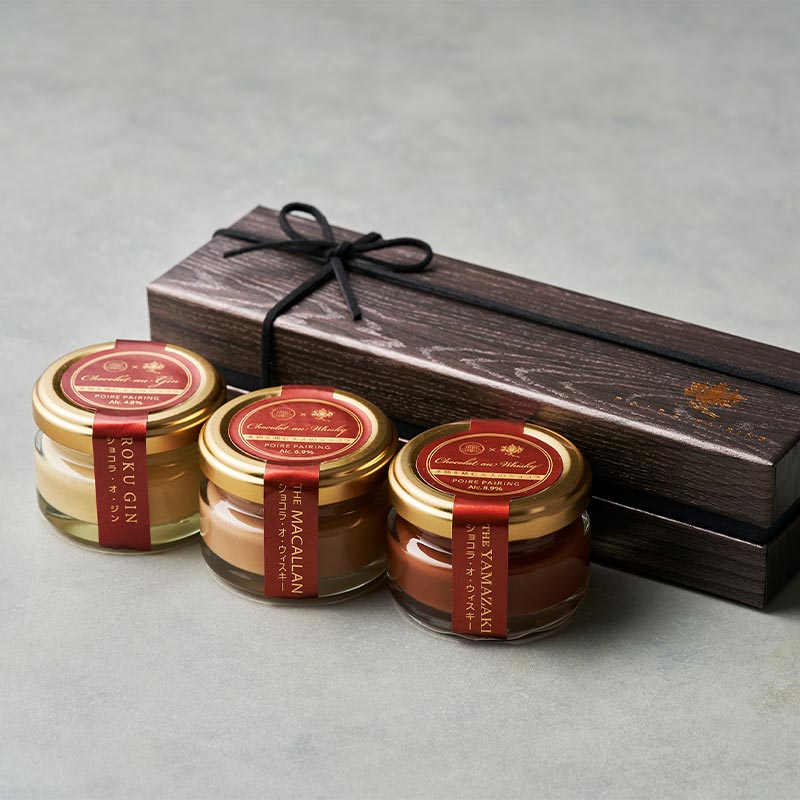 ひゃくえ　ノイハウス　ワインペアリング×2個　チョコレートBOX×2個 ワイン好き&チョコ好きに捧げる 珠玉のペアリングボックス