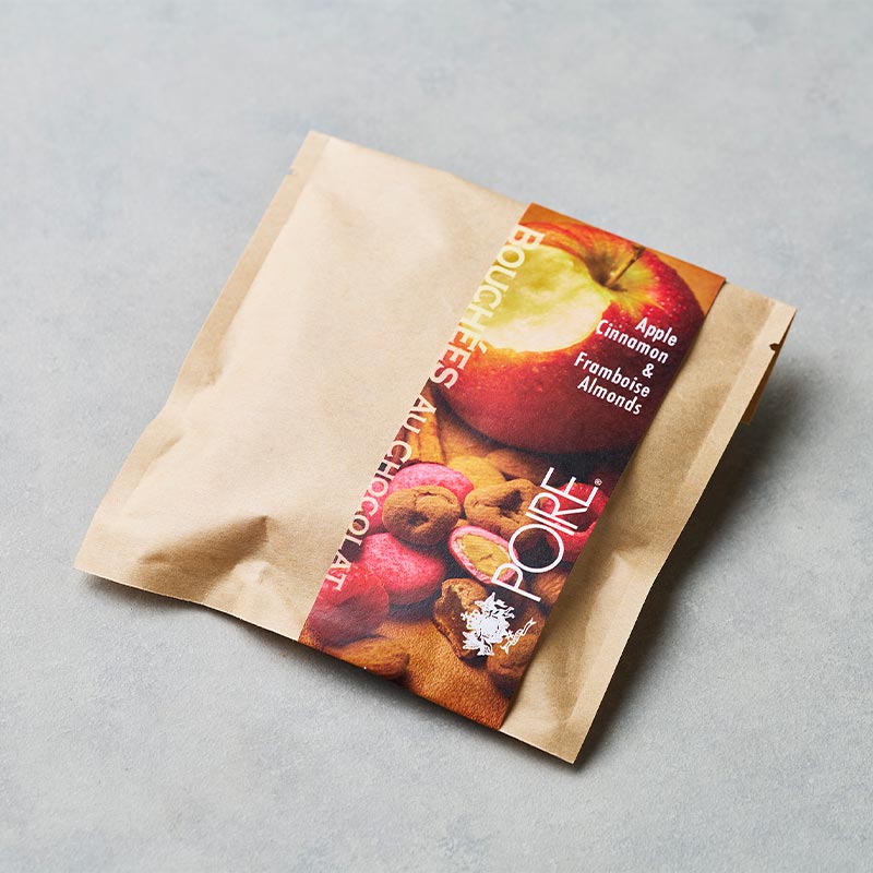 ブシェ・オ・ショコラ 林檎＆木苺