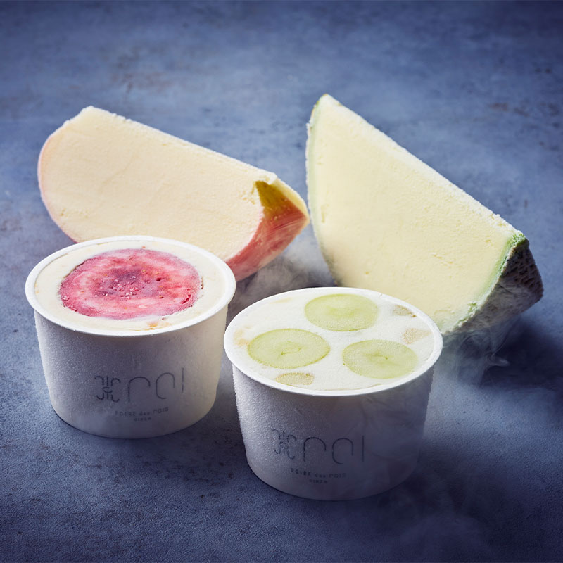 フルーツソルベ詰合せS 4個（カップ＆フルーツ）