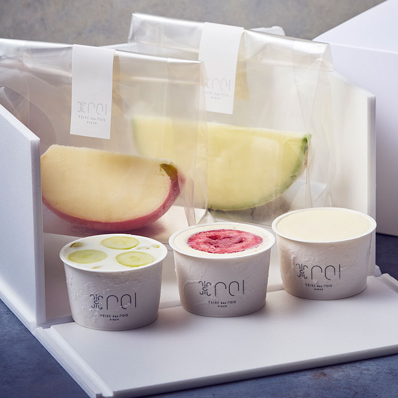 フルーツソルベ詰合せS 5個（カップ＆フルーツ）