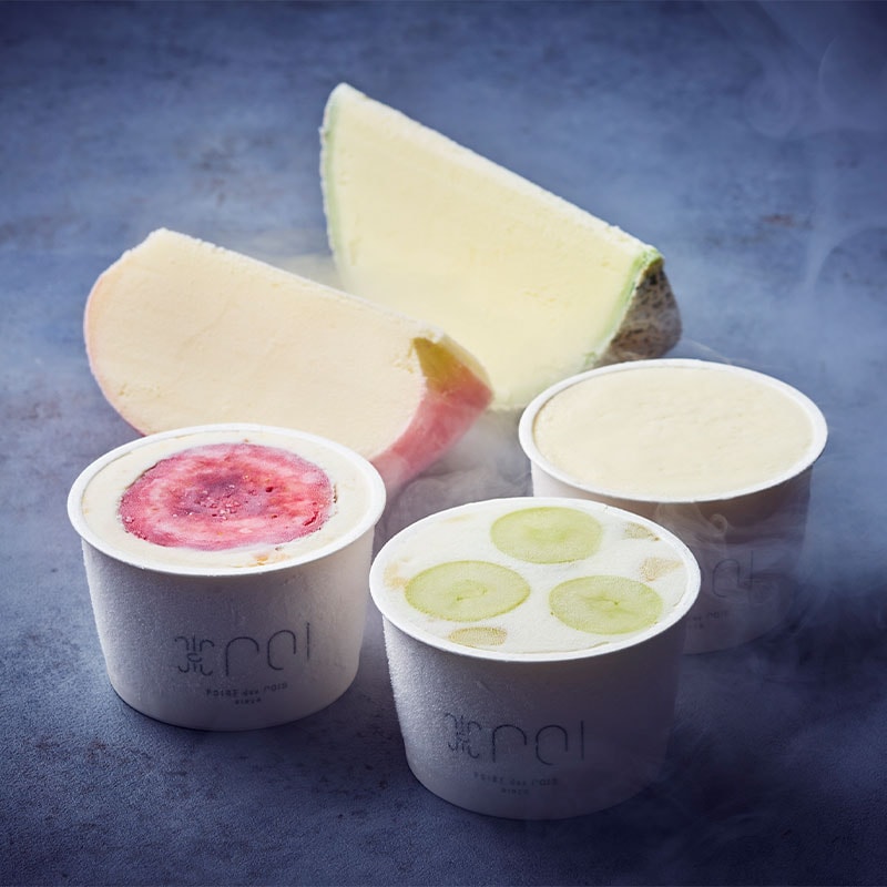 フルーツソルベ詰合せS 5個（カップ＆フルーツ）