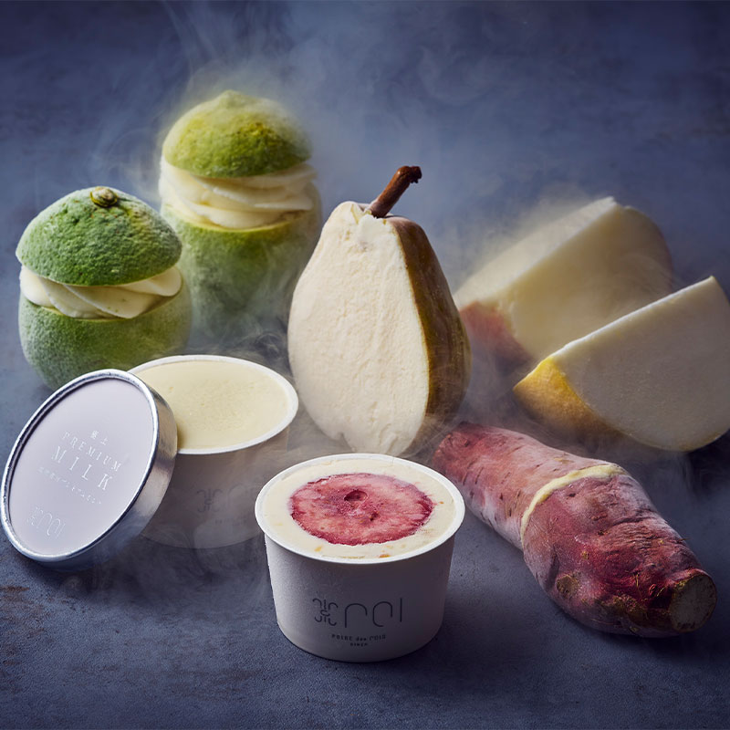 めろんさま✨専用 マスクメロン（ホール） | Fruit Sorbet | POIRE des rois GINZA 公式