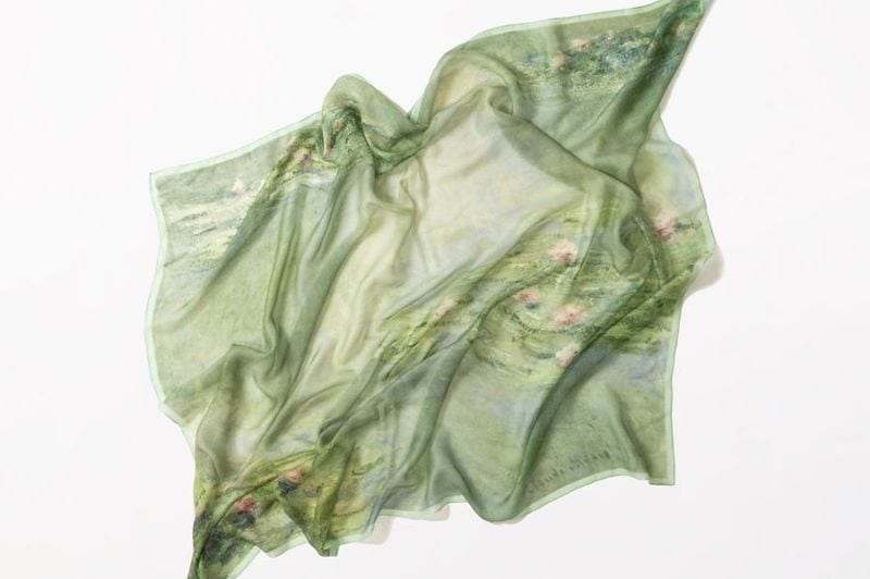 クロード・モネ《睡蓮》 大判ストール | すべての商品 | ポーラ美術館