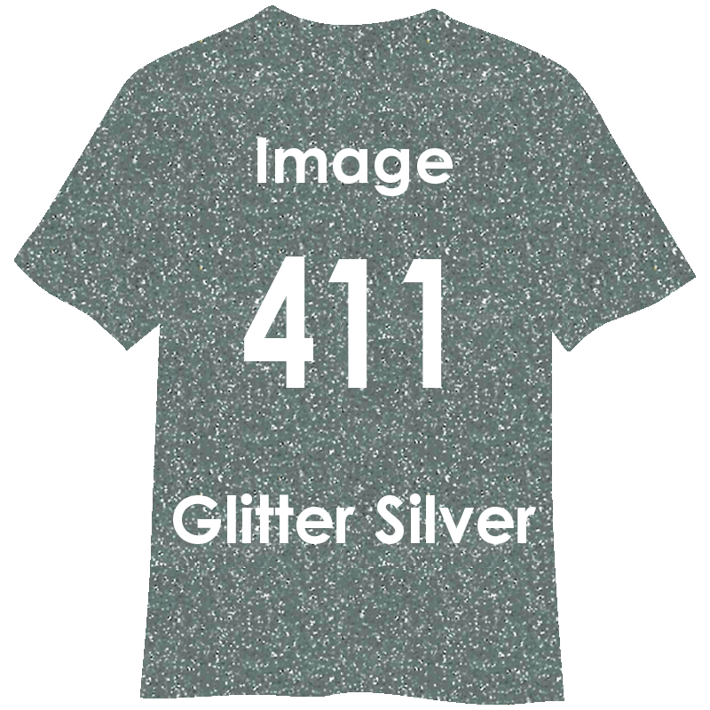 GLITTER 500mm幅 411 グリッターシルバー