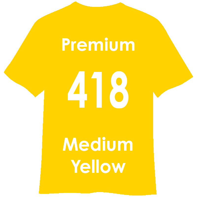 PREMIUM 500mm幅 418 ミディアムイエロー
