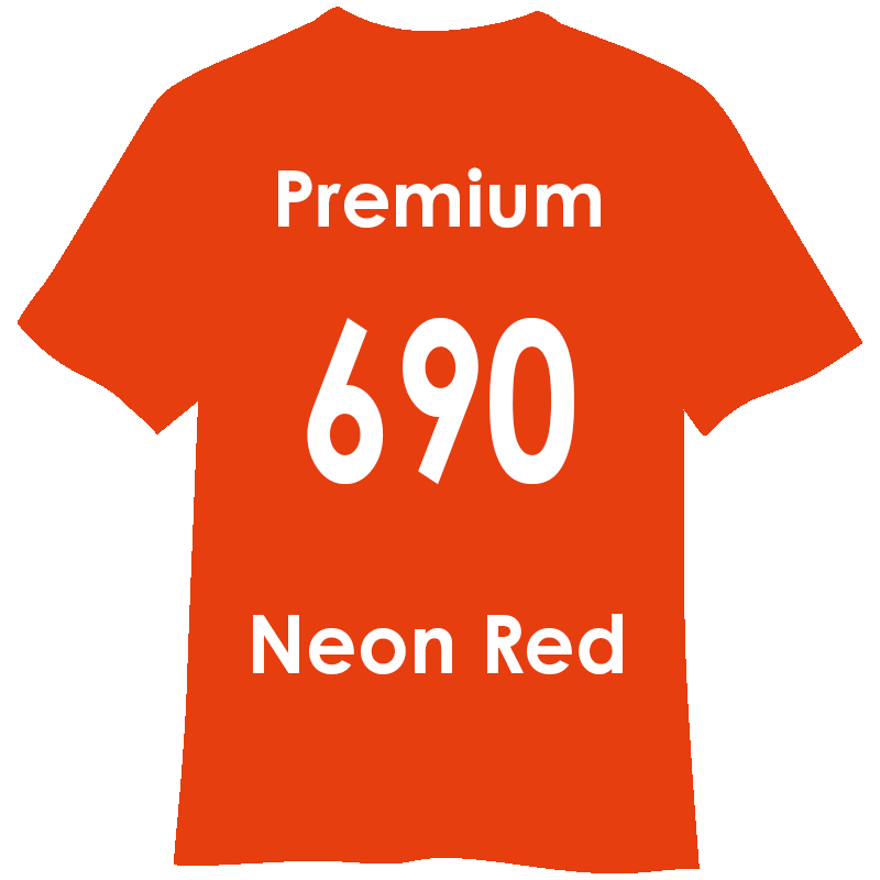 PREMIUM 500mm幅 690 ネオンレッド