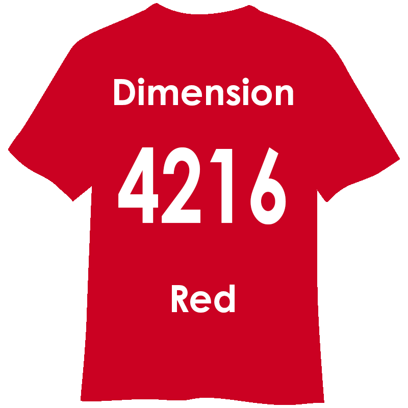 DIMENSION 500mm幅 4216 レッド