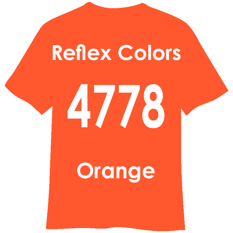 REFLEX COLORS 500mm幅 4778 反射オレンジ