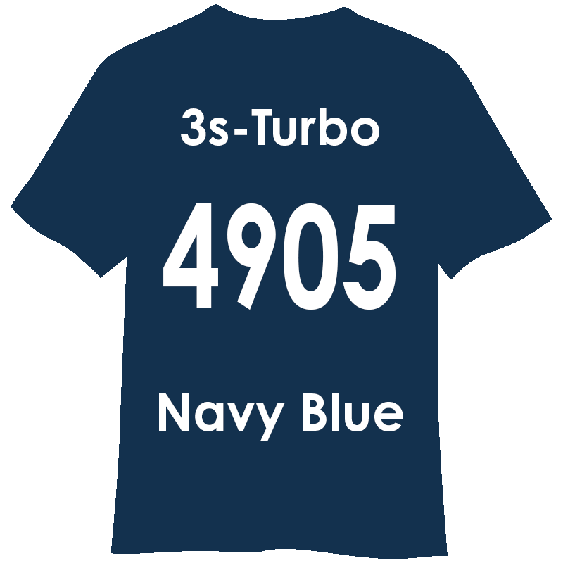 3s-TURBO 500mm幅 4905 ネイビーブルー