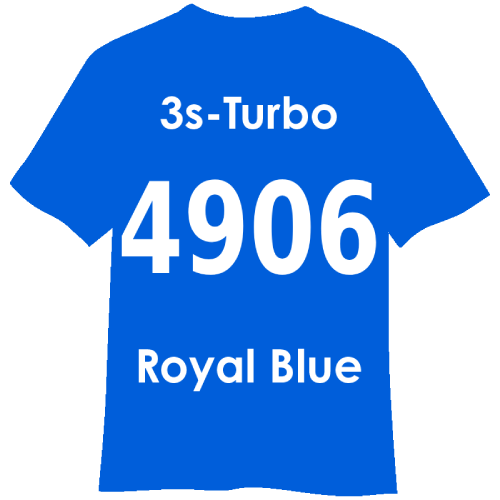 3s-TURBO 500mm幅 4906 ロイヤルブルー