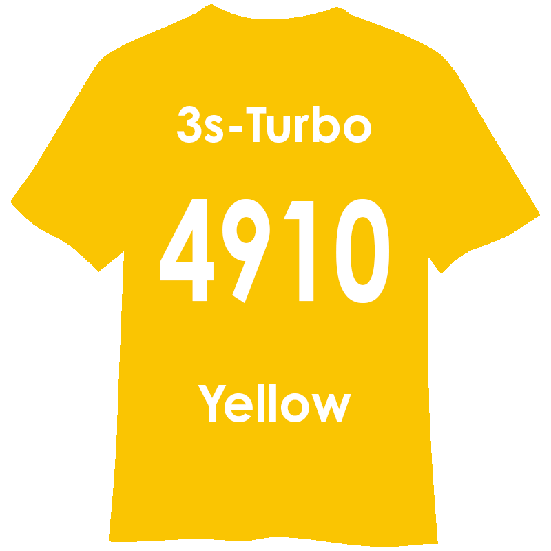 3s-TURBO 500mm幅 4910 イエロー