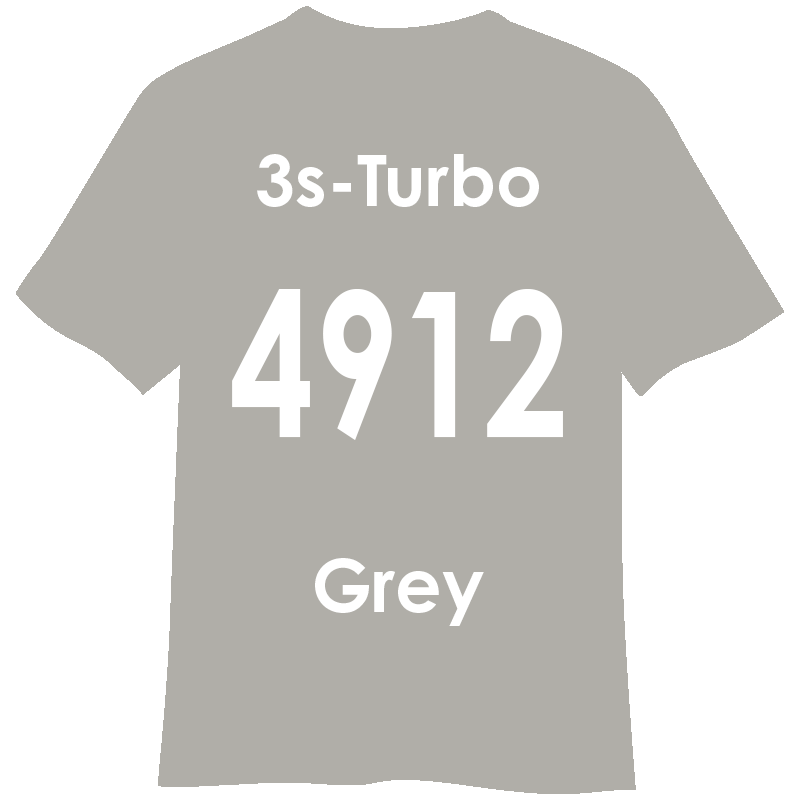 3s-TURBO 500mm幅 4912 グレー