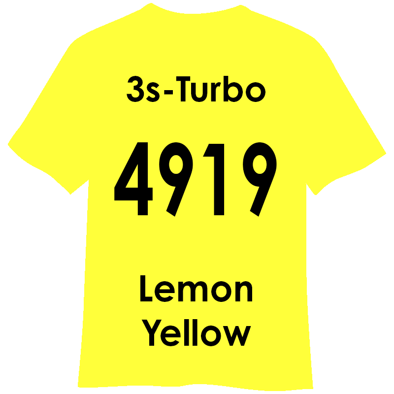 3s-TURBO 500mm幅 4919 レモンイエロー